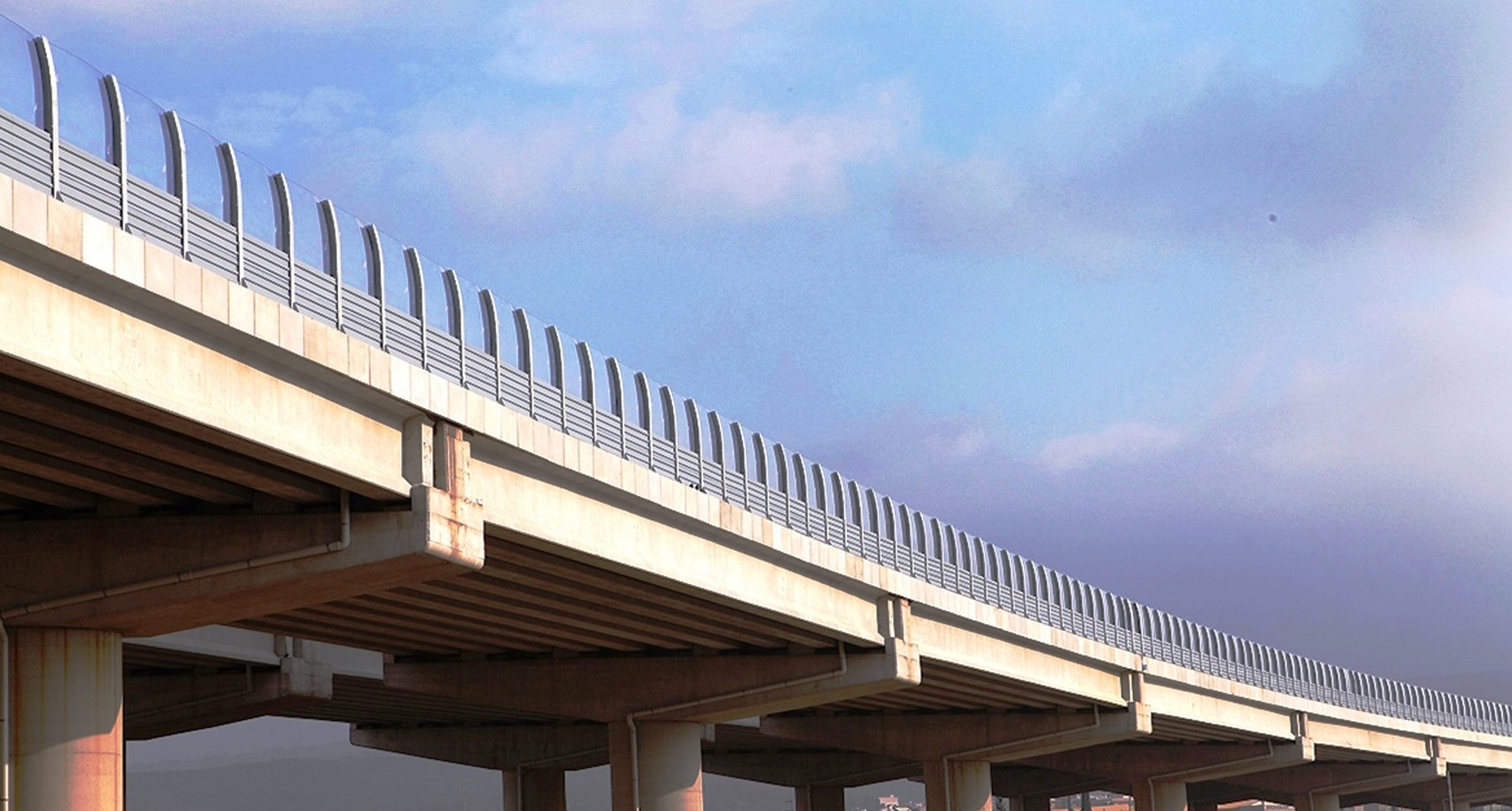 Izmir-Istanbul Highway Bornova Viaduct Noise Barrier